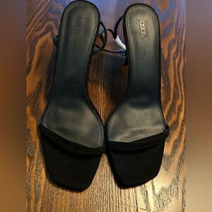 ASOS Black High heel shoes New open shoes 10